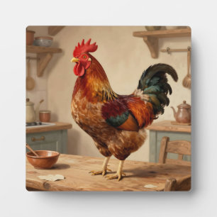 Plaque Photo Ferme de la Fierté de Coq Cuisine Maison de Campag