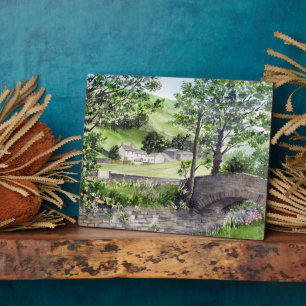 Plaque Photo Ferme près de Thirlmere, Lake District, Angleterre