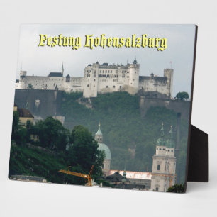 Plaque Photo Festung Hohensalzburg, Salzbourg Autriche
