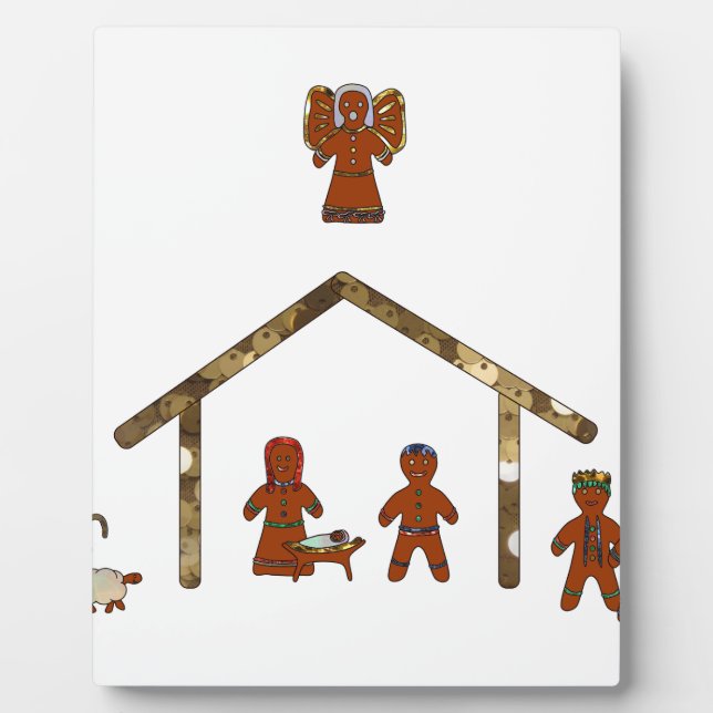 Plaque Photo fête de Noël (Devant)