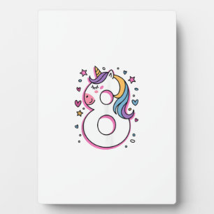 Plaque Photo Fêter les 8 ans de la fête d'anniversaire pour pet
