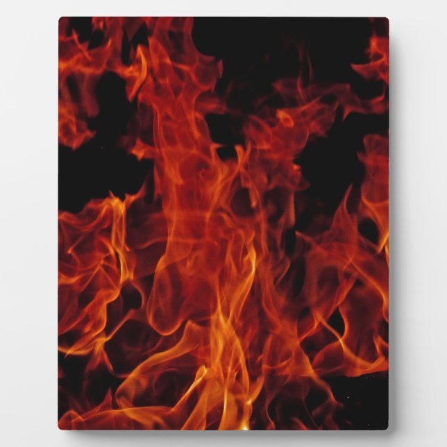 Plaque Photo Feu (Devant)