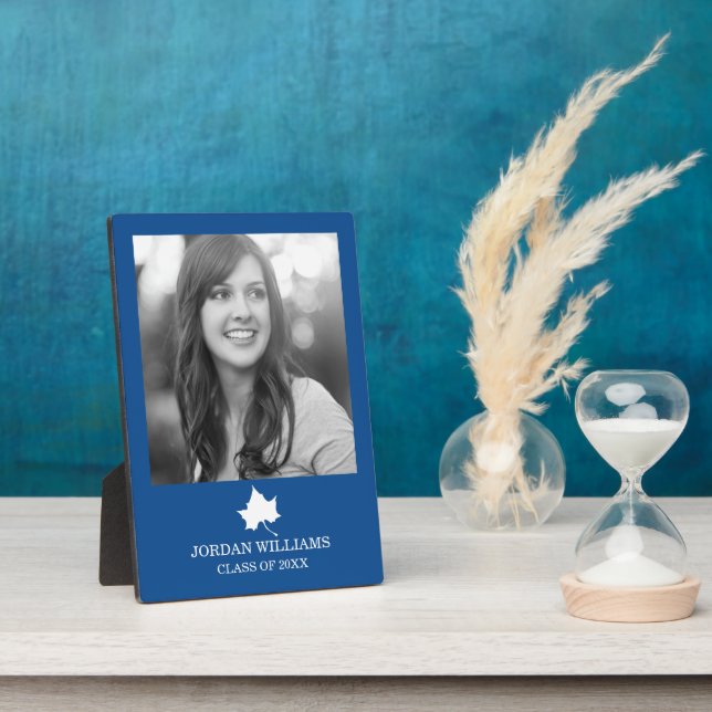 Plaque Photo Feuille d'état Indiana (Côté)