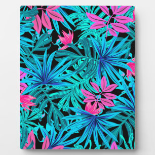 Plaque Photo Feuilles tropicaux