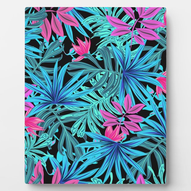 Plaque Photo Feuilles tropicaux (Devant)