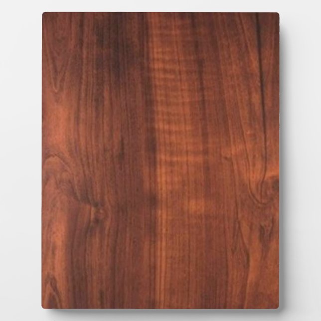 Plaque Photo Finition WALNUT bois ACHETER BLANK Blanc Blanche + (Devant)