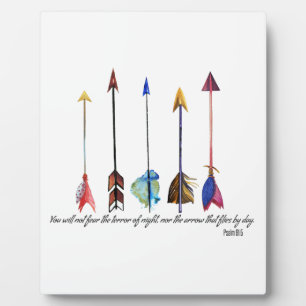 Plaque Photo Flèche Psaume 91