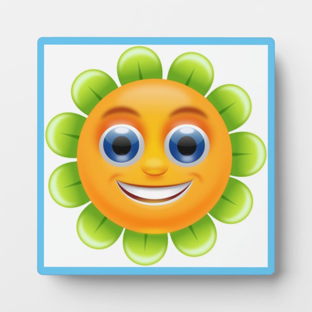 PLAQUE PHOTO FLEURS DE VISAGE (Devant)