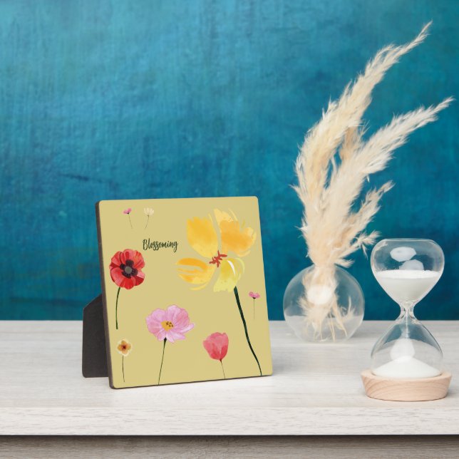 Plaque Photo Floraison (Insitu)