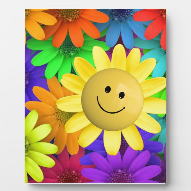 Plaque Photo floral de plur (Devant)