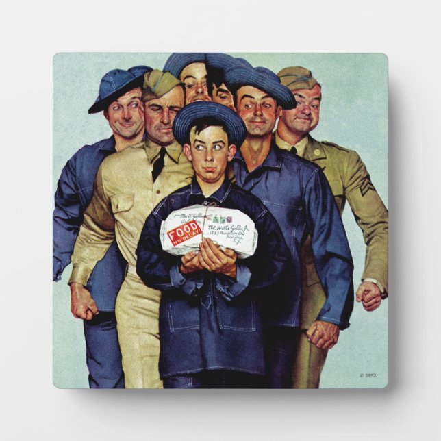 Plaque Photo Forfait Willie Gillis de Home (Devant)