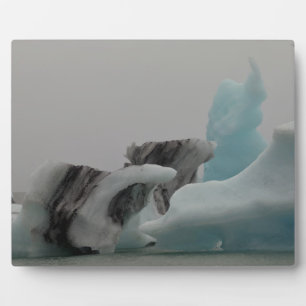 Plaque Photo Formations d'icebergs