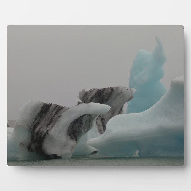 Plaque Photo Formations d'icebergs (Devant)