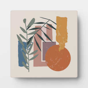 Plaque Photo Formes Et Étapes patinées