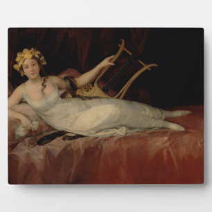Plaque Photo Francisco Jose de Goya y Lucientes La Marquise