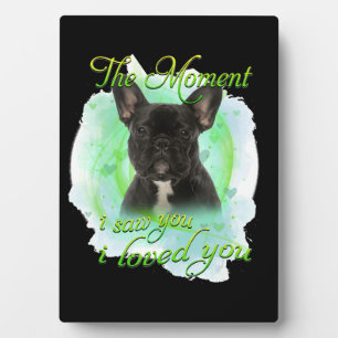 Plaque Photo French Bulldog Dog