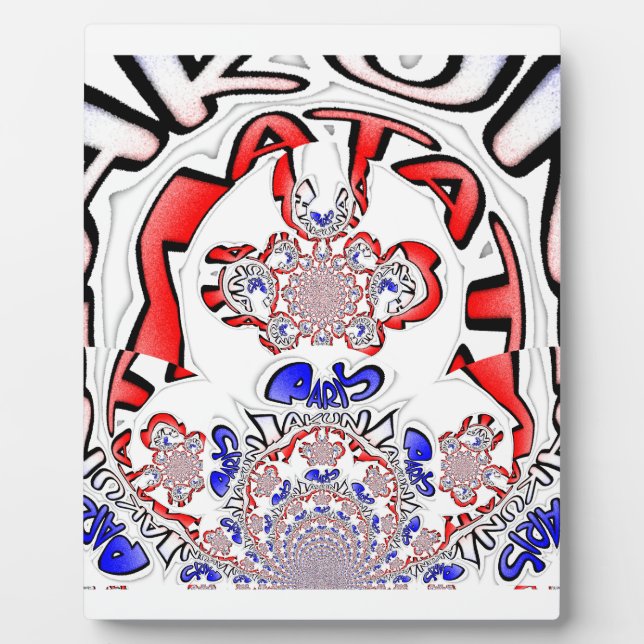 Plaque Photo French Twist Hakuna Matata : Unique Mélange Cultur (Devant)