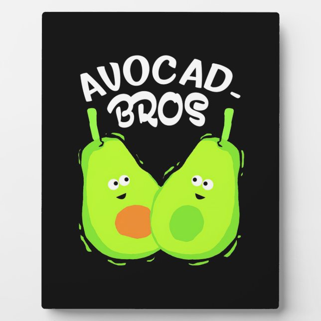 Plaque Photo Frère Avocado (Devant)