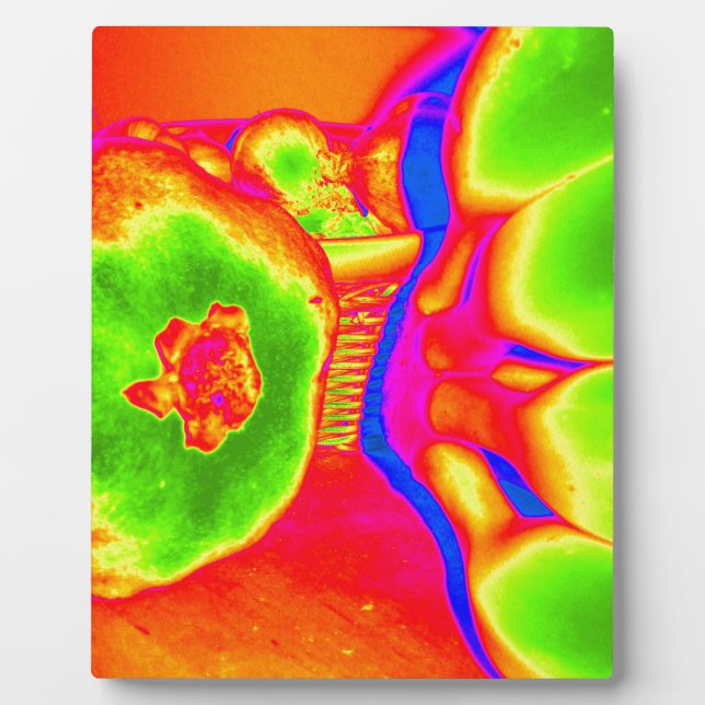 Plaque Photo fruit fluorescent (Devant)