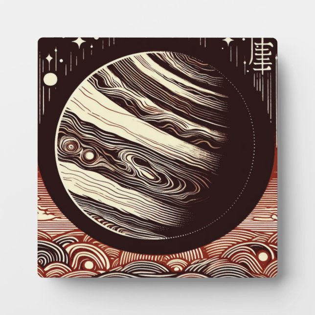 Plaque Photo FSF Jupiter Woodcut 2 (Devant)