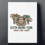 Plaque Photo Funny Sloth Hiking Classic T-Shirt_5<br><div class="desc">Funny Sloth Hiking Classic T-Shirt_5</div>