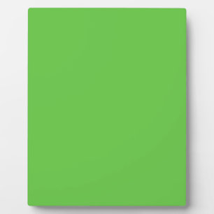 Plaque Photo G10 Couleur verte créative et pacifique