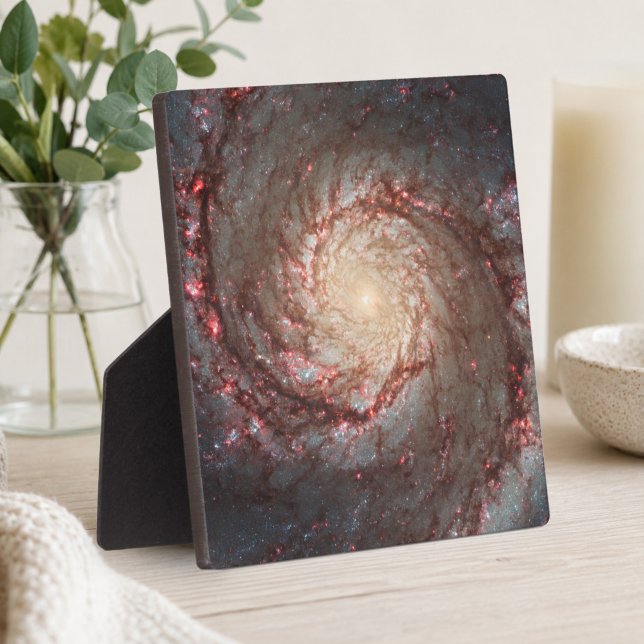 Plaque Photo Galaxie du Tourbillon (Whirlpool Galaxy Plaque)