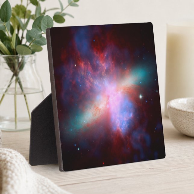 Plaque Photo Galaxie M82 (Galaxy M82 Plaque)