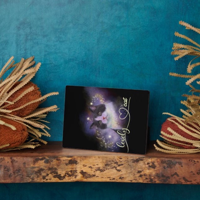 Plaque Photo Galaxy Lovely (Côté)