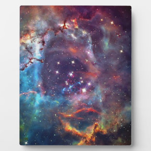 Plaque Photo Galaxy Nebula image spatiale.