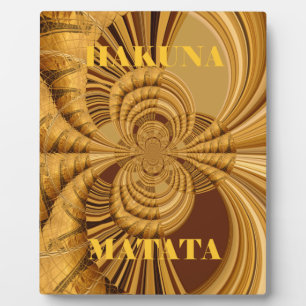 Plaque Photo Galerie d'or