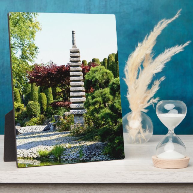 Plaque Photo Garden japonais (Côté)