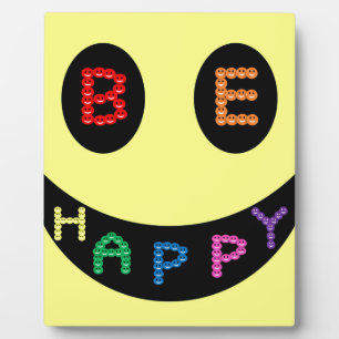 Plaque Photo Gardez votre calme, soyez heureux Destinée