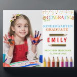 Plaque Photo Gardien de la photographie de diplôme de maternell<br><div class="desc">Un excellent souvenir pour votre diplômé de maternelle ! Plaque photo colorée avec sa photo et son nom,  l'école,  l'année. Plus d'options dans notre boutique ou contactez-nous.</div>