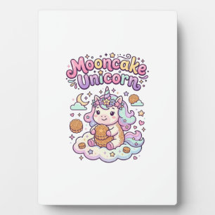 Plaque Photo Gâteau de lune licorne Vêtements charmants licorne