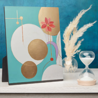 Plaque Photo Geometric Symphony