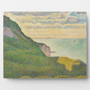 Plaque Photo Georges Pierre Seurat   Paysage marin à Port-en-Be