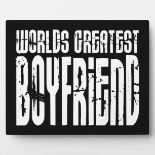 Plaque Photo Gifts for Boyfriends : World's Greatest Boyfriend
