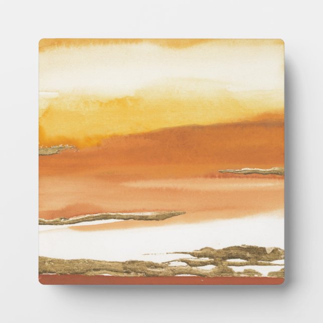 Plaque Photo Gilded Amber I (Devant)