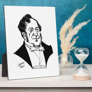 Plaque Photo Gioachino Rossini