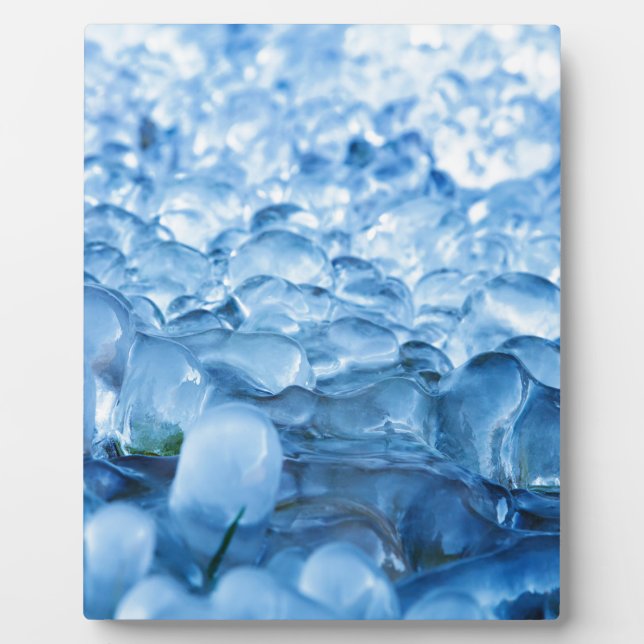 Plaque Photo Glace Abstraite (Devant)