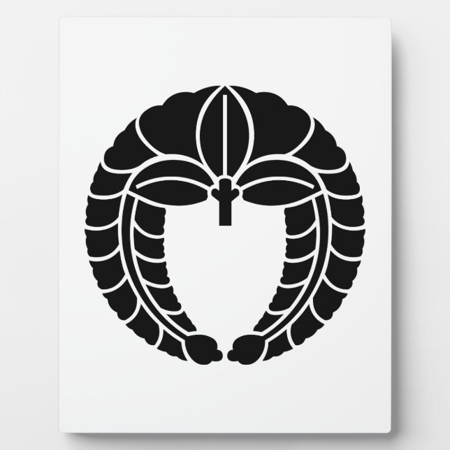 Plaque Photo Glycine tombante (Devant)