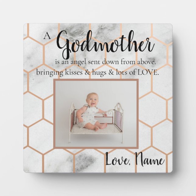 Plaque Photo Godmère baptisée (Devant)