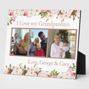 Plaque Photo Godparents baptisés