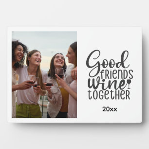 Plaque Photo Good Freines Vin Ensemble Photo