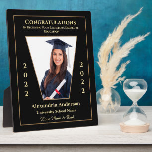 Plaque Photo Graduate Photo Graduation Class of 2022 Custom