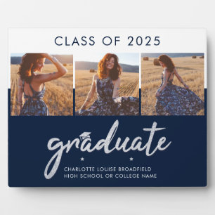Plaque Photo Graduation 2025 Grad Photos Script Keepsaké person