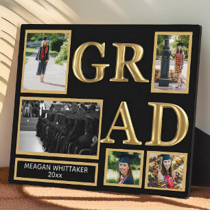 Plaque Photo Graduation personnalisée Cadeau Photo Collage Plaq