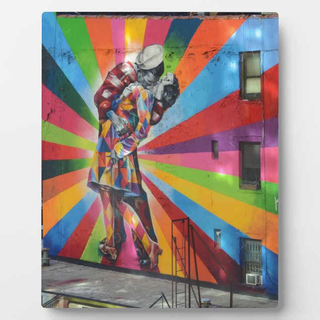 Plaque Photo Graffiti de New York (Devant)
