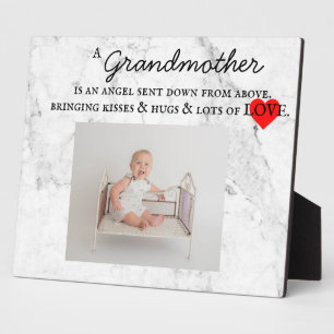 Plaque Photo Grand-mère